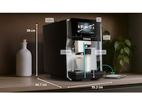 Siemens EQ700 iAroma Helautomatisk kaffemaskin Inox (silver metallic) Espressomaskiner