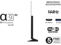 LG 65" C5 AI 4K OLED smart-TV (2025) + soundbar 60 - 69 tums TV