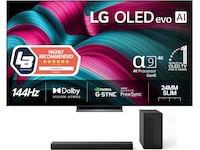 LG 42" C5 AI 4K OLED Smart TV (2025) + soundbar 20 - 49 tums TV