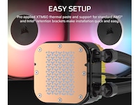 Corsair NAUTILUS II 360 RS ARGB Kylare (svart) CPU - Vattenkylning