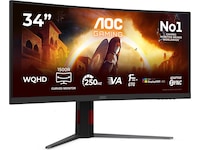 AOC 34" curved gamingskärm CU34G4ZCA Gamingskärmar