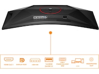 AOC 34" curved gamingskärm CU34G4ZCA Gamingskärmar