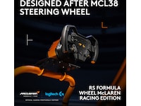 Logitech RS50 System och pedaler för PS – McLaren Racing Edition Ratt och pedaler