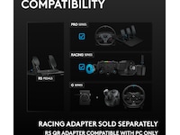Logitech RS Pedals SE Ratt och pedaler