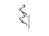 Kenson SpaceArm S7 vertikal gasarm (silver) Bord och väggfäste