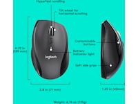 Logitech M705 Trådlös Mus Mus