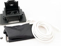 Kenson Cable Support Micro (svart) Tillbehör till arbetsstationer och kontorsbås