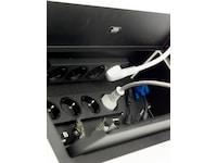 Kenson Cable Support Conference (svart) Tillbehör till arbetsstationer och kontorsbås