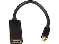 MiniDP till HDMI Adapter 5cm (svart) Kabel adapter och övergångar