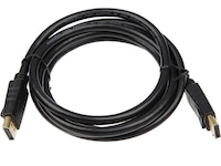 Displayport kabel 1m (svart) Skärmkablar
