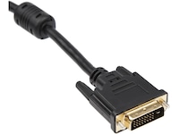 DVI-D kabel 2m (svart) Skärmkablar
