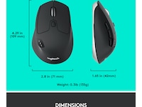 Logitech M720 Triathlon Trådlös Mus Mus