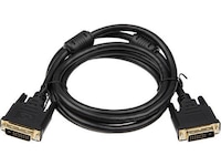 DVI-D kabel 3m (svart) Skärmkablar