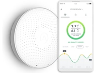 Airthings Wave Radonmäter (vit) Luftkvalitetsmätare