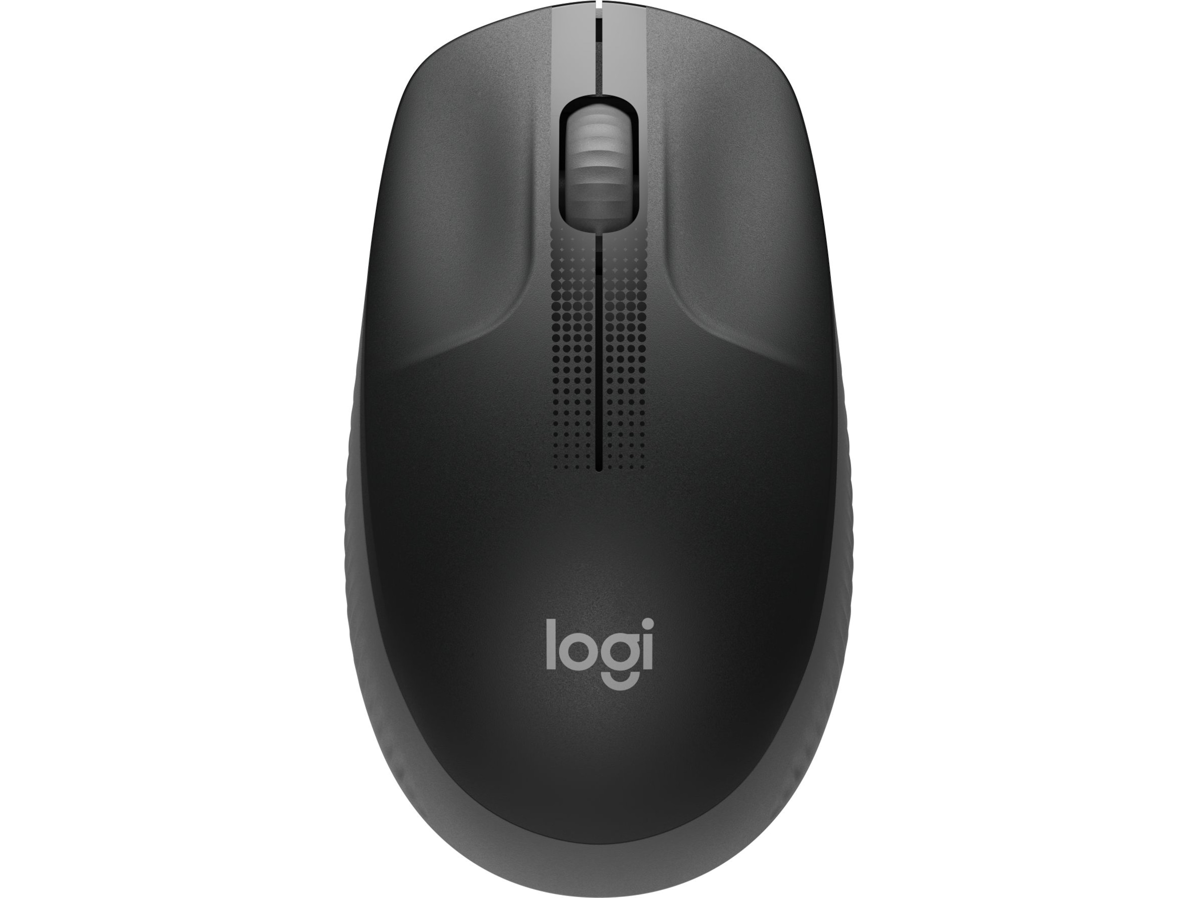 Logitech M190 Normalstor trådlös mus kolsvart Mus