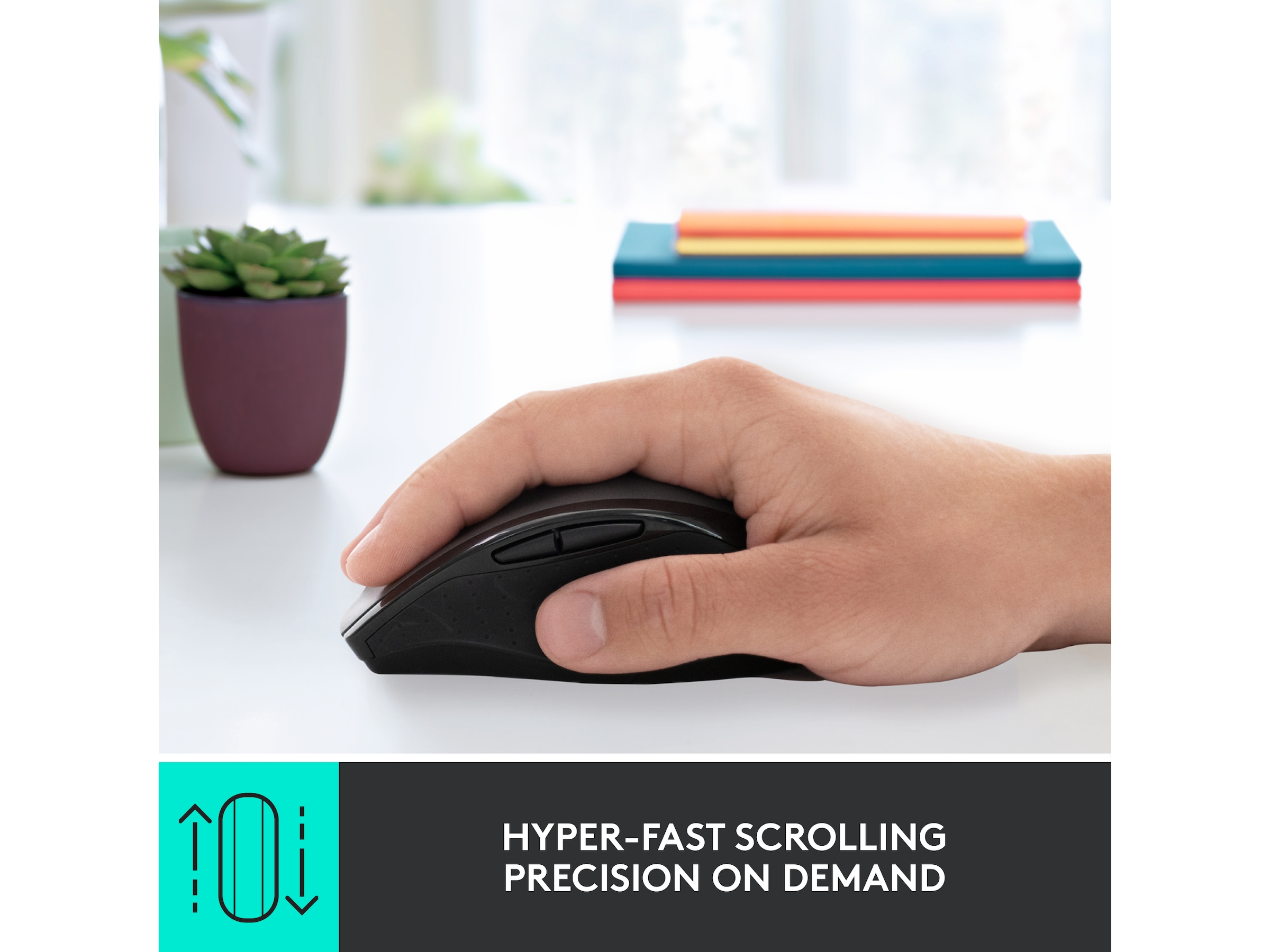 Logitech Marathon M705 trådlös mus Mus