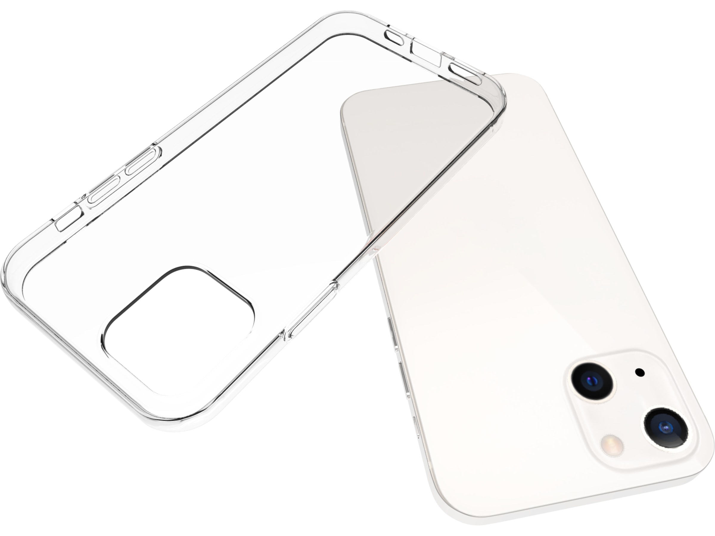 iiglo iPhone 13 Silikonskal (transparent) Mobilskal