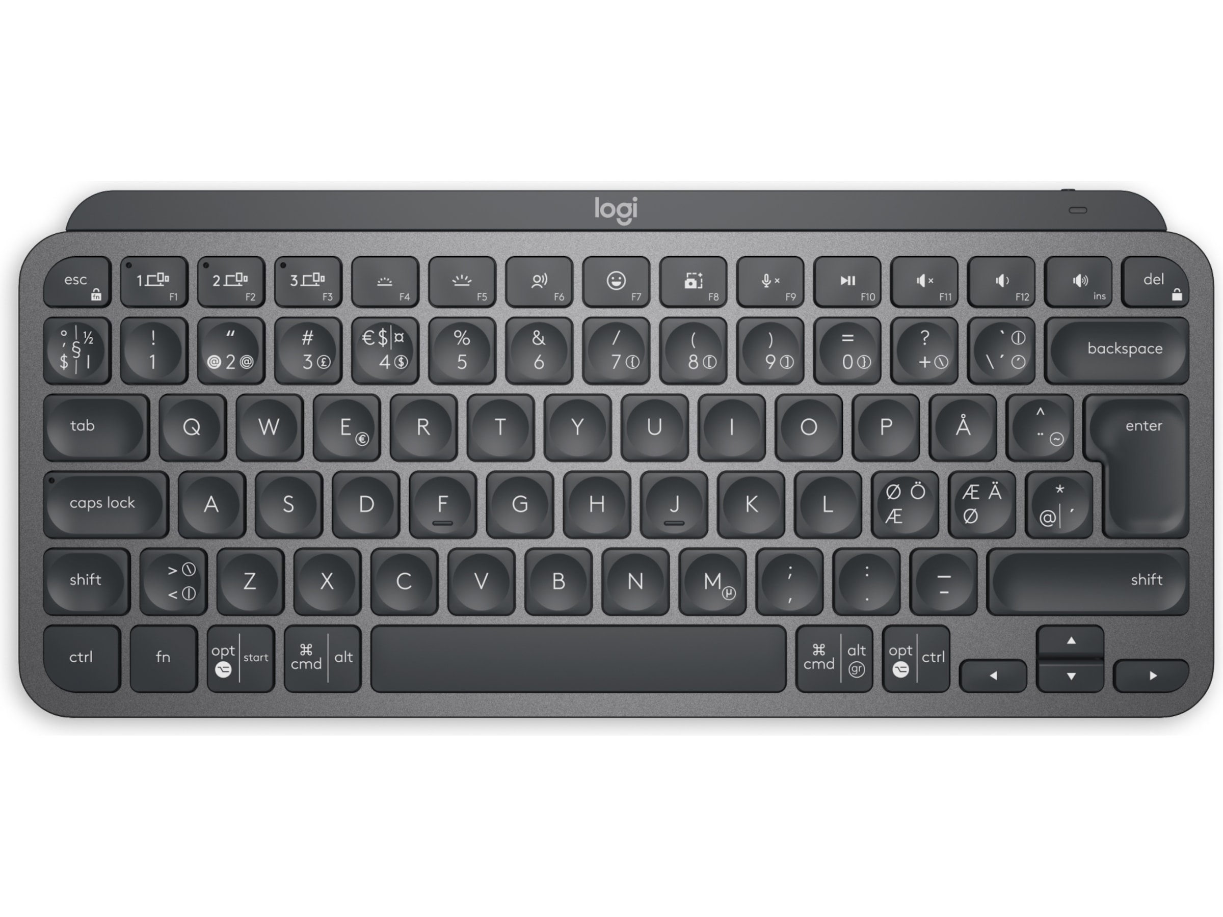 Logitech MX Keys Mini - GRAPHITE. Tangentbord