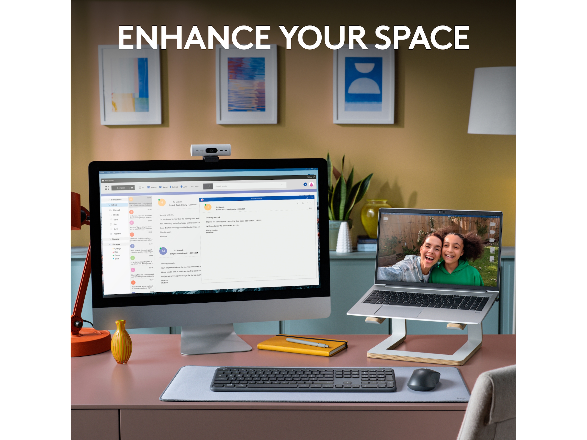 Logitech Signature Slim K950 (graphite) Tangentbord