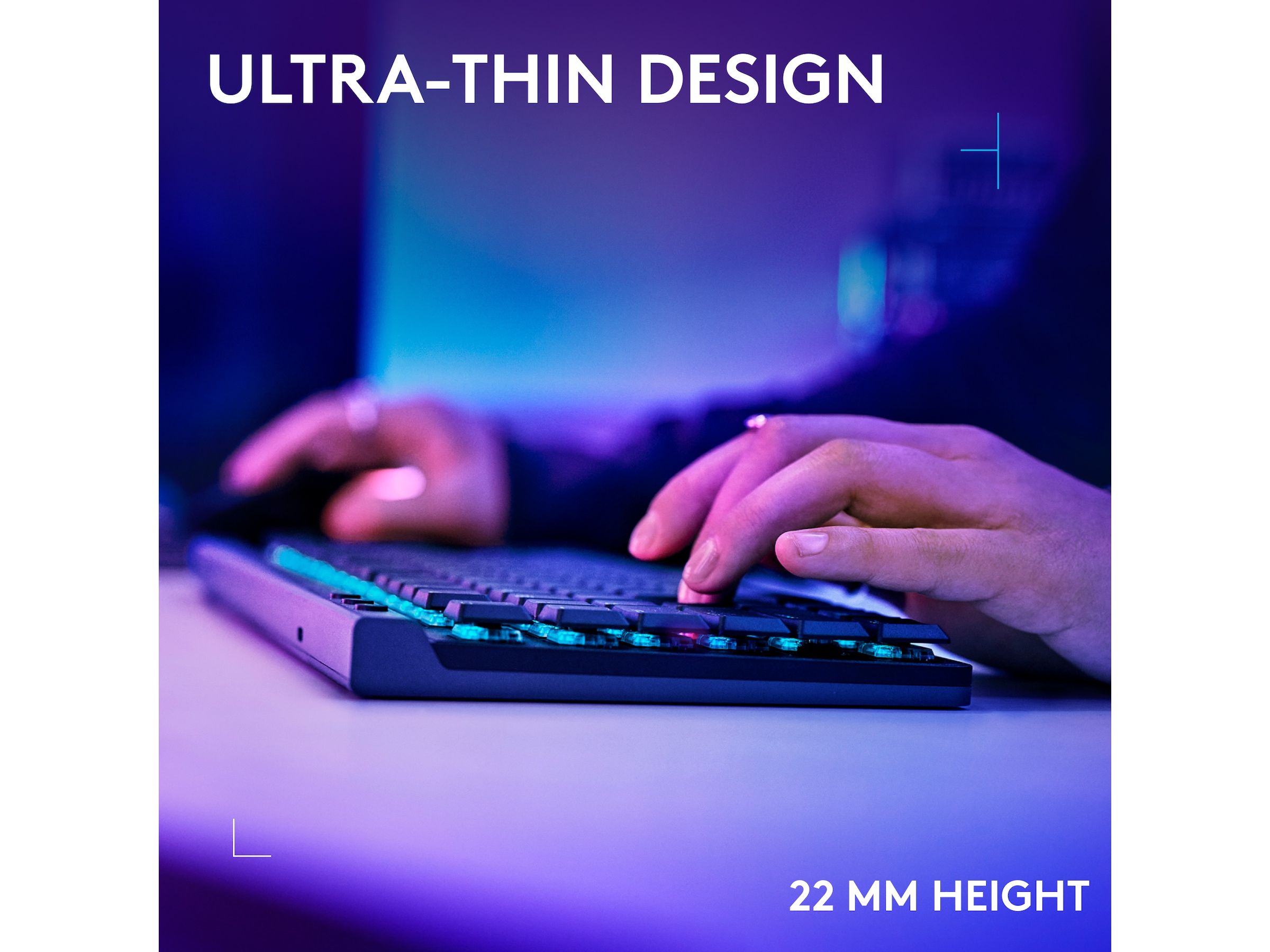 Logitech G G515 Lightspeed Gamingtangentbord (svart) Gamingtangentbord