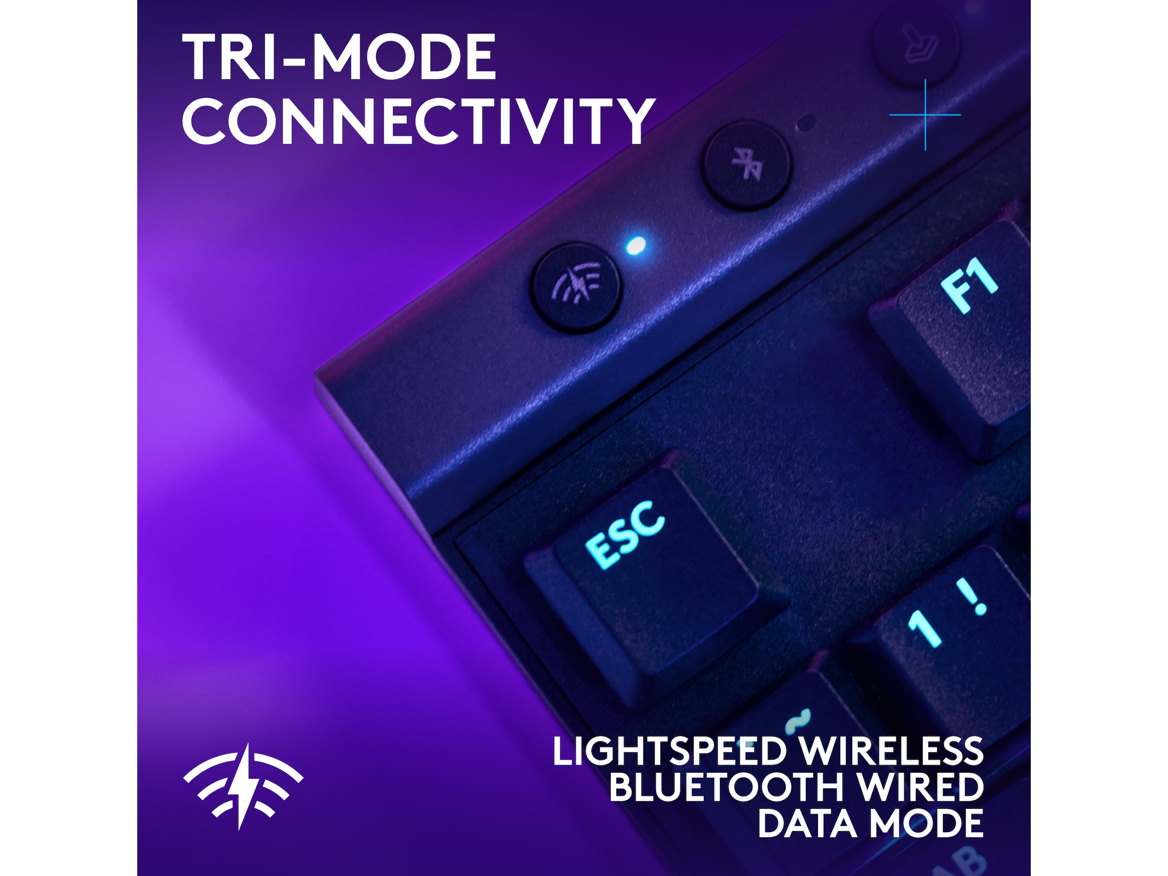 Logitech G G515 Lightspeed Gamingtangentbord (svart) Gamingtangentbord