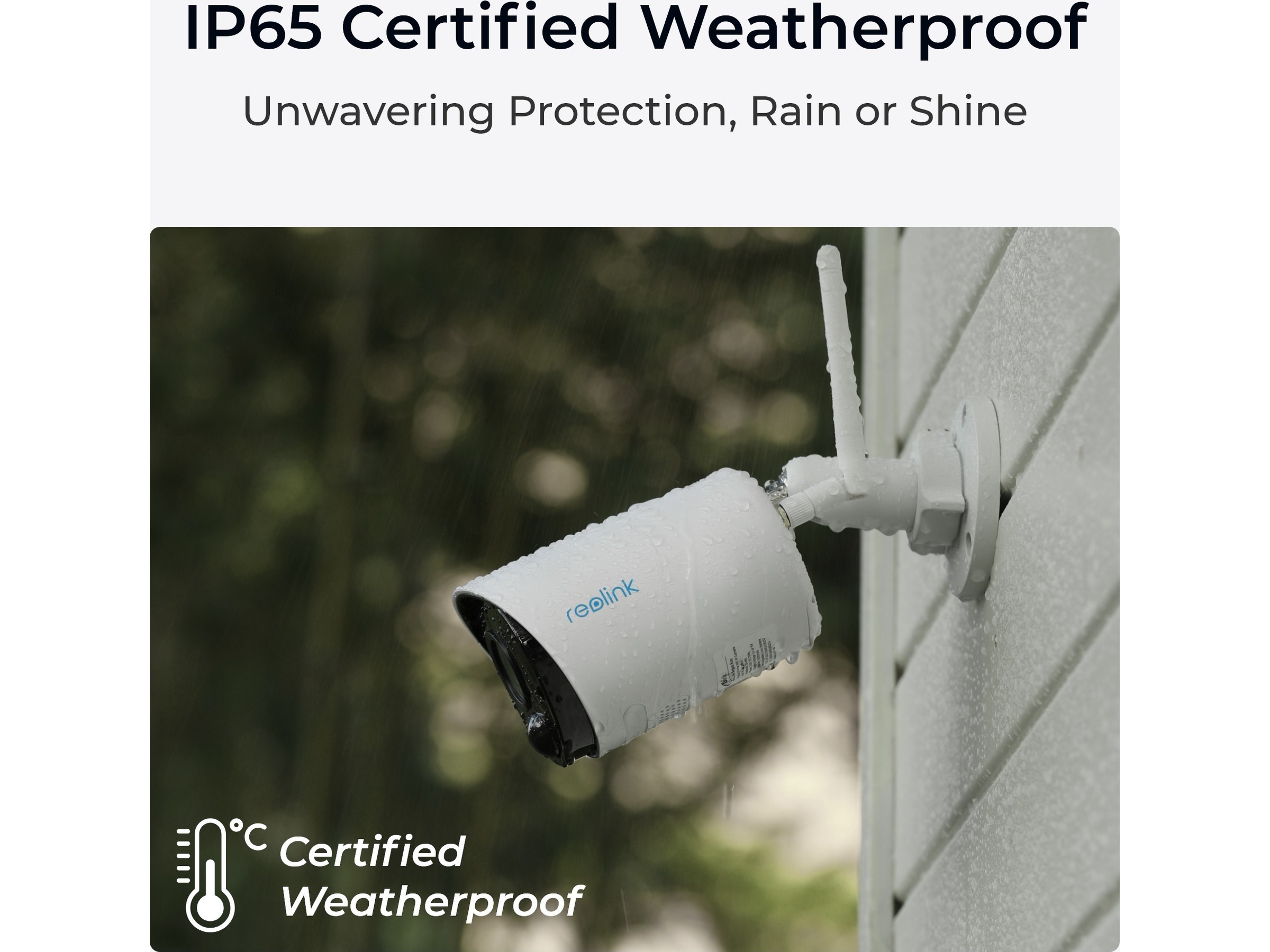 Reolink Argus Eco övervakningskamera utomhus Övervakningskamera