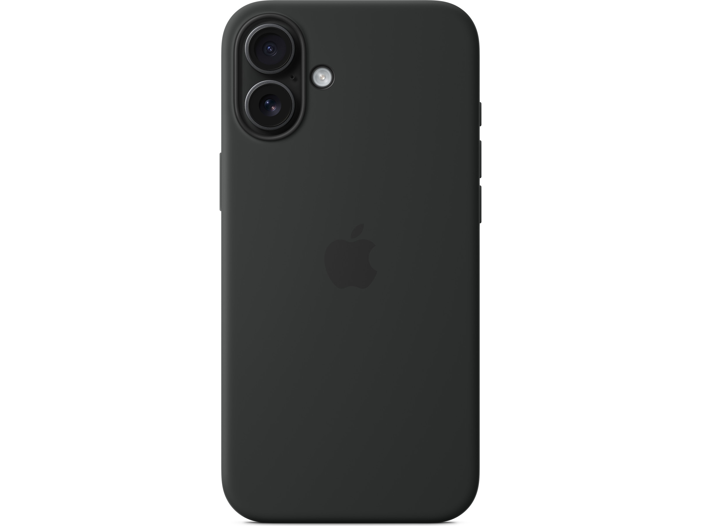 Apple iPhone 16 Plus Silikonskal (svart) Mobilskal