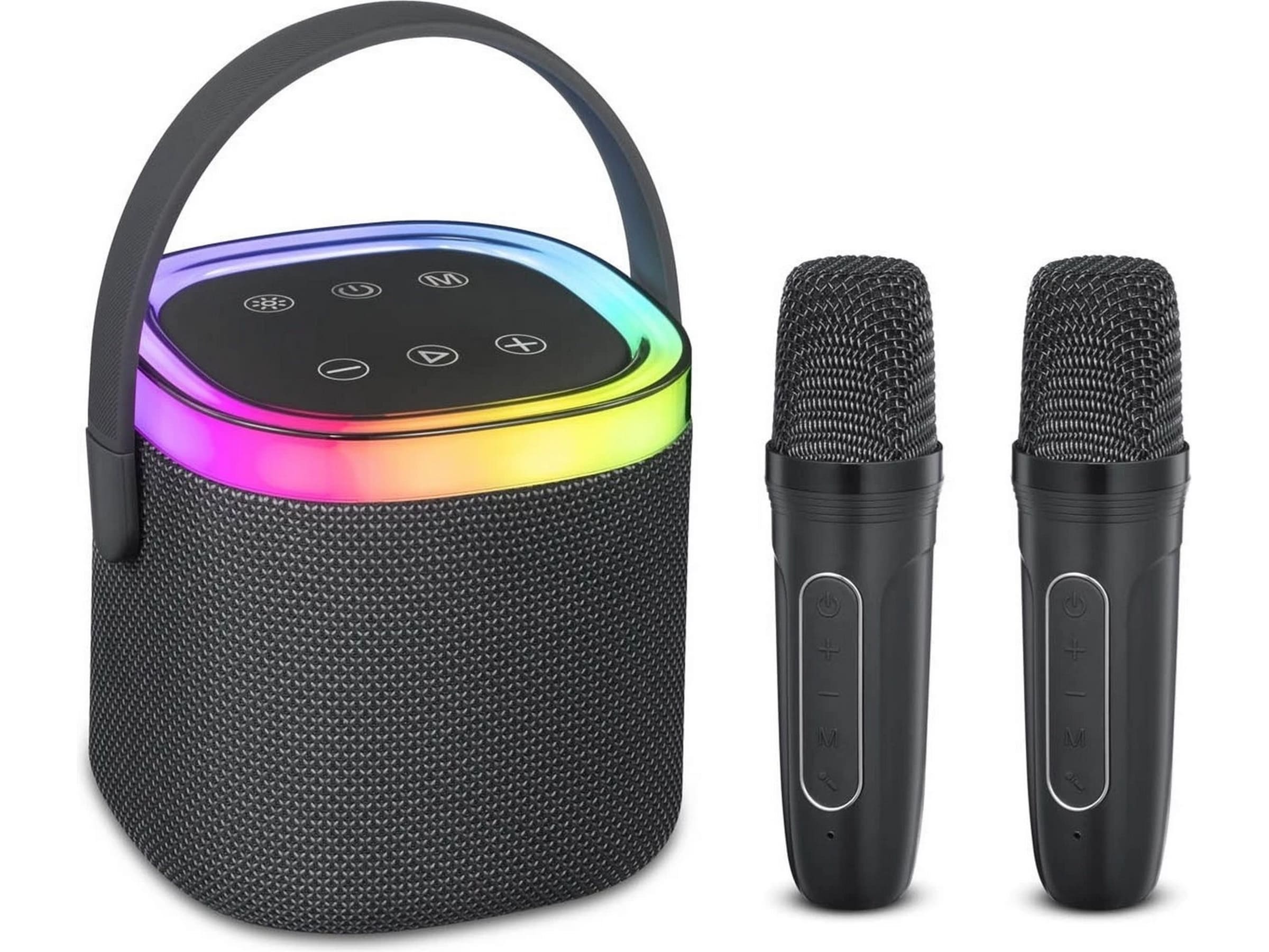 Andersson KEM-D3000 Bärbar karaokehögtalare med 2 mikrofoner Trådlös / Bluetooth högtalare