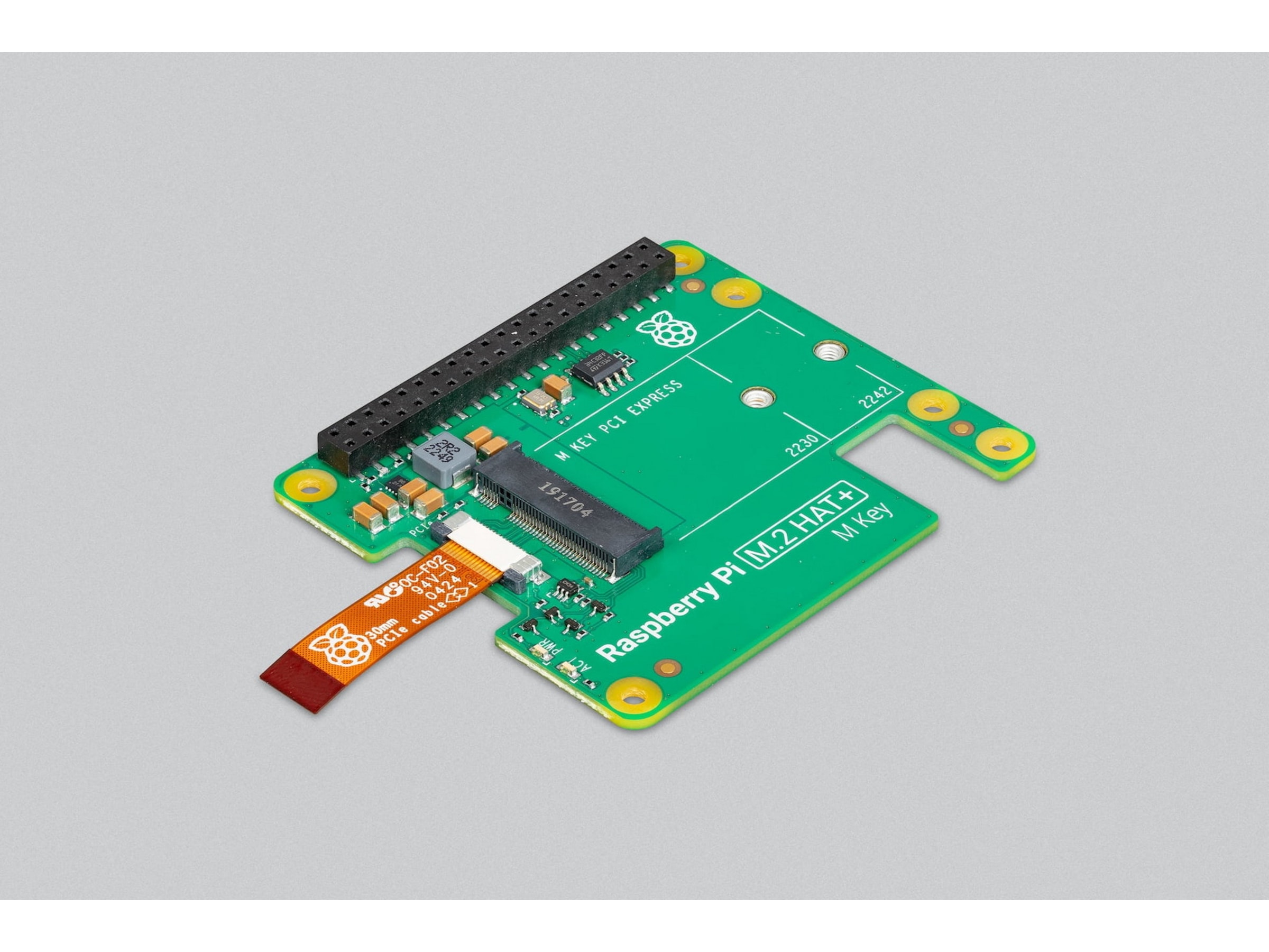 Raspberry Pi M2 Hat+ Raspberry Pi 5 Tillbehör