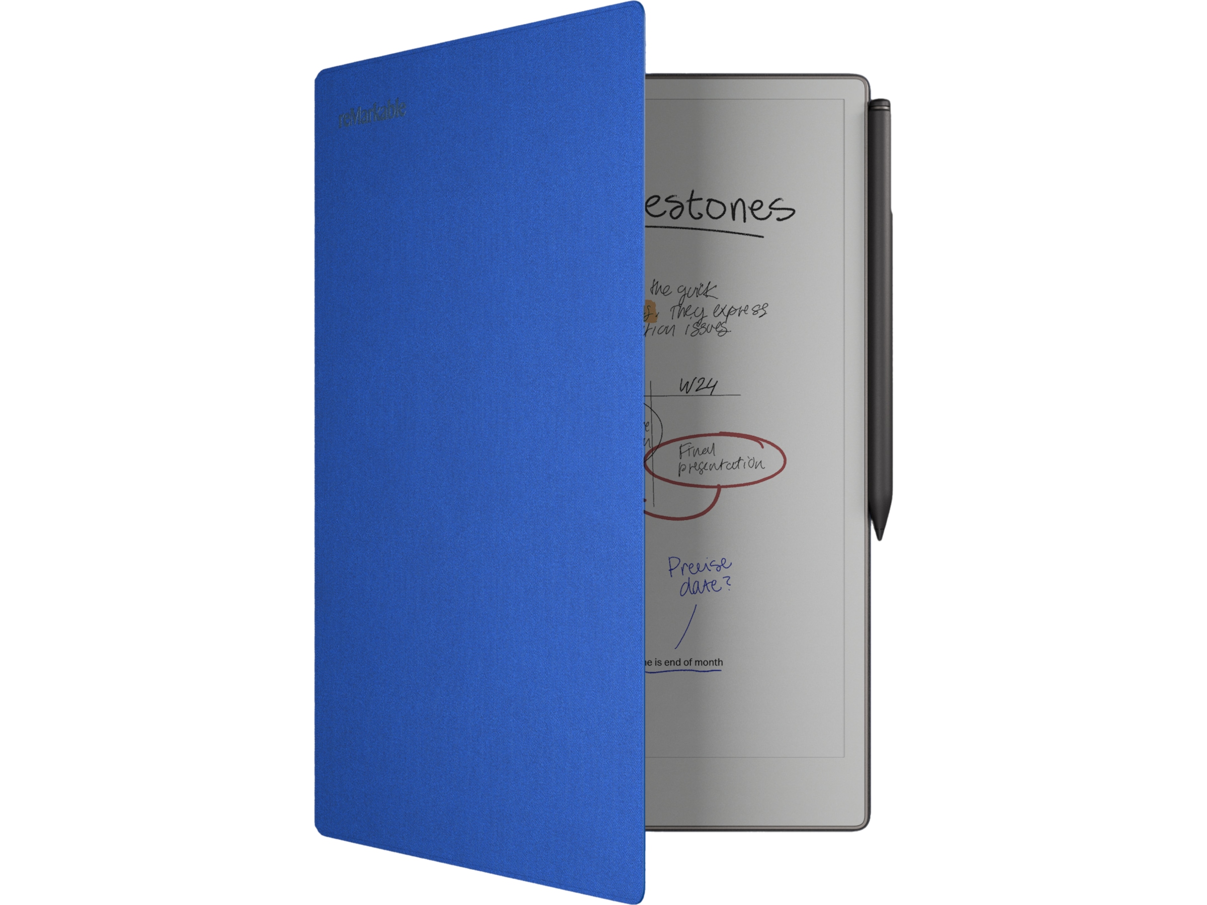 reMarkable Paper Pro Book Folio (kobolt) Digitala anteckningsblock och tillbehör