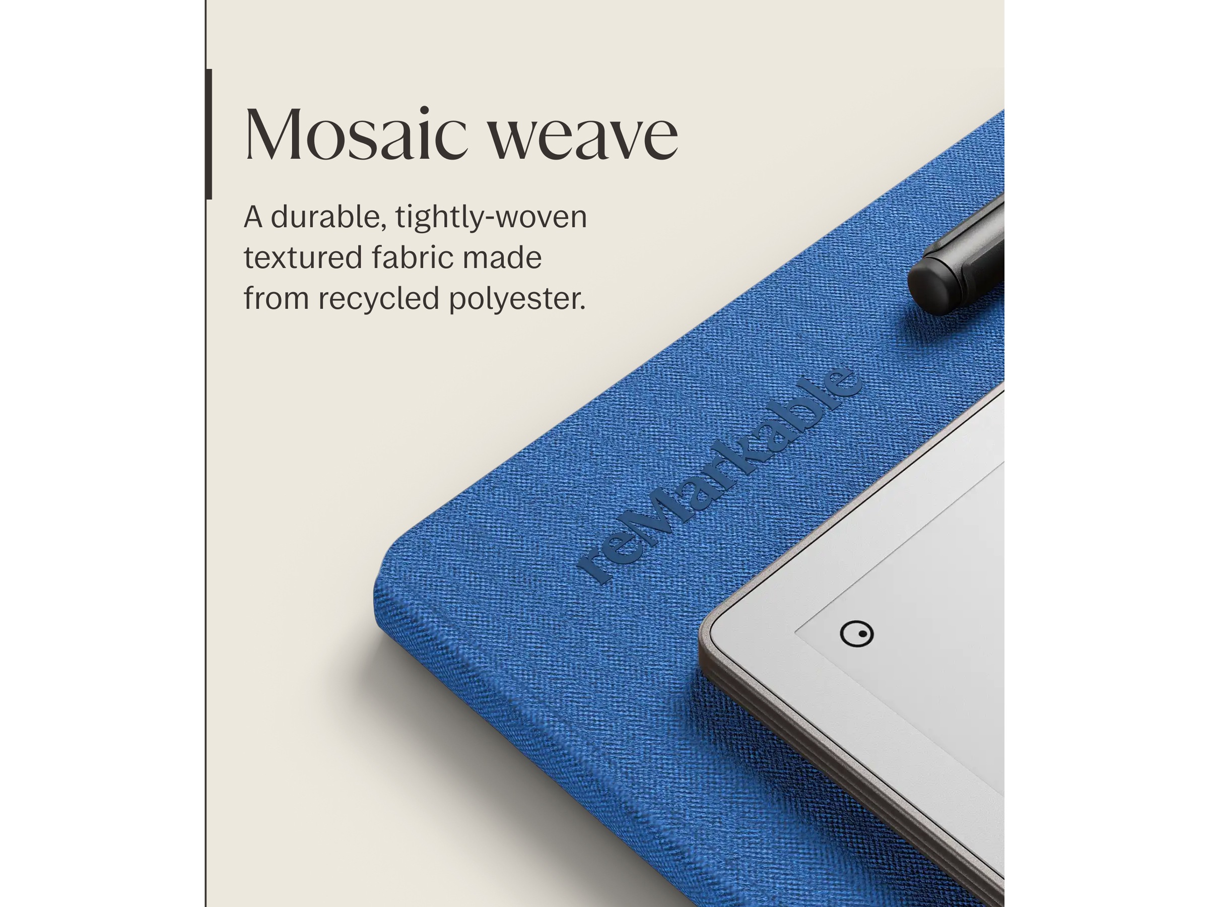 reMarkable Paper Pro Book Folio (kobolt) Digitala anteckningsblock och tillbehör