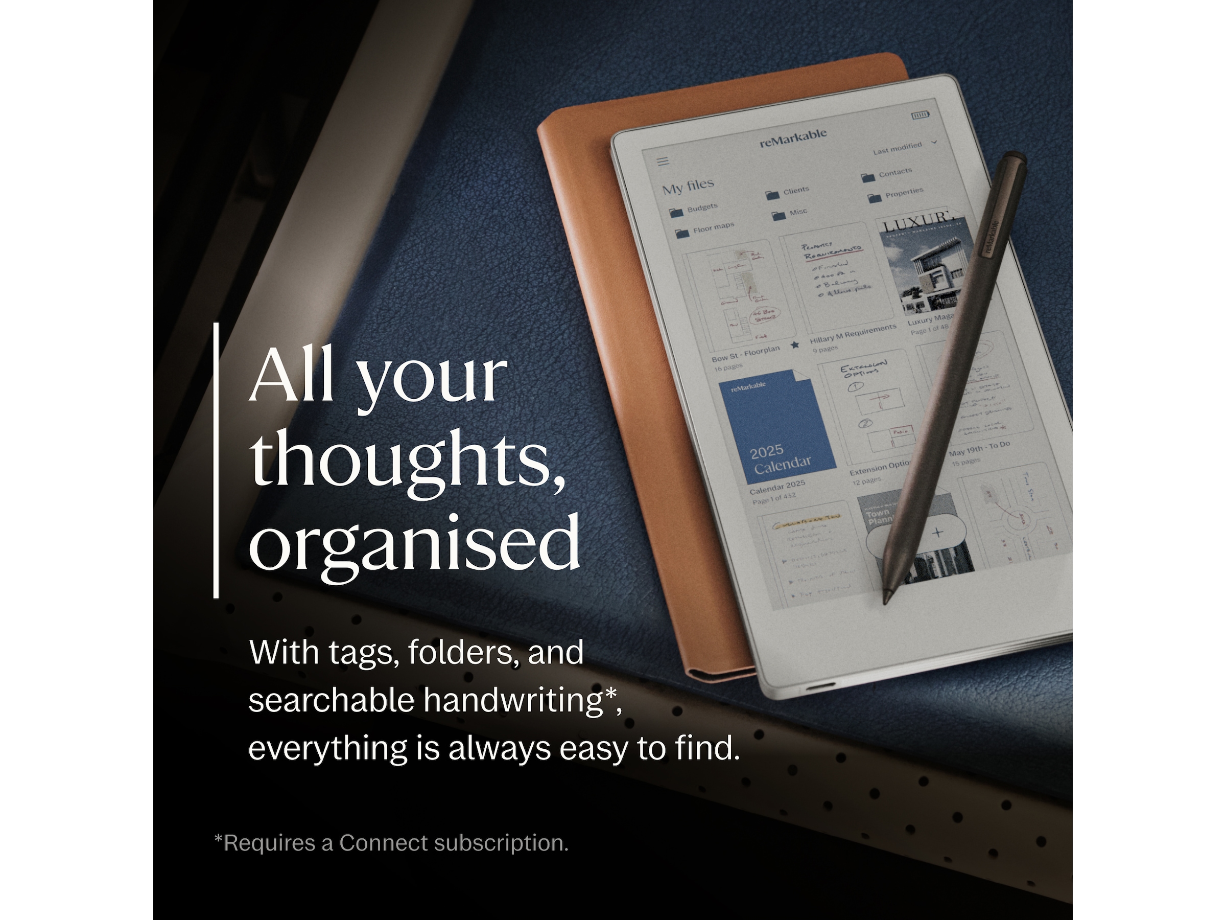 reMarkable Paper Pro Move 7.3" inkl. Marker Plus Digitala anteckningsblock