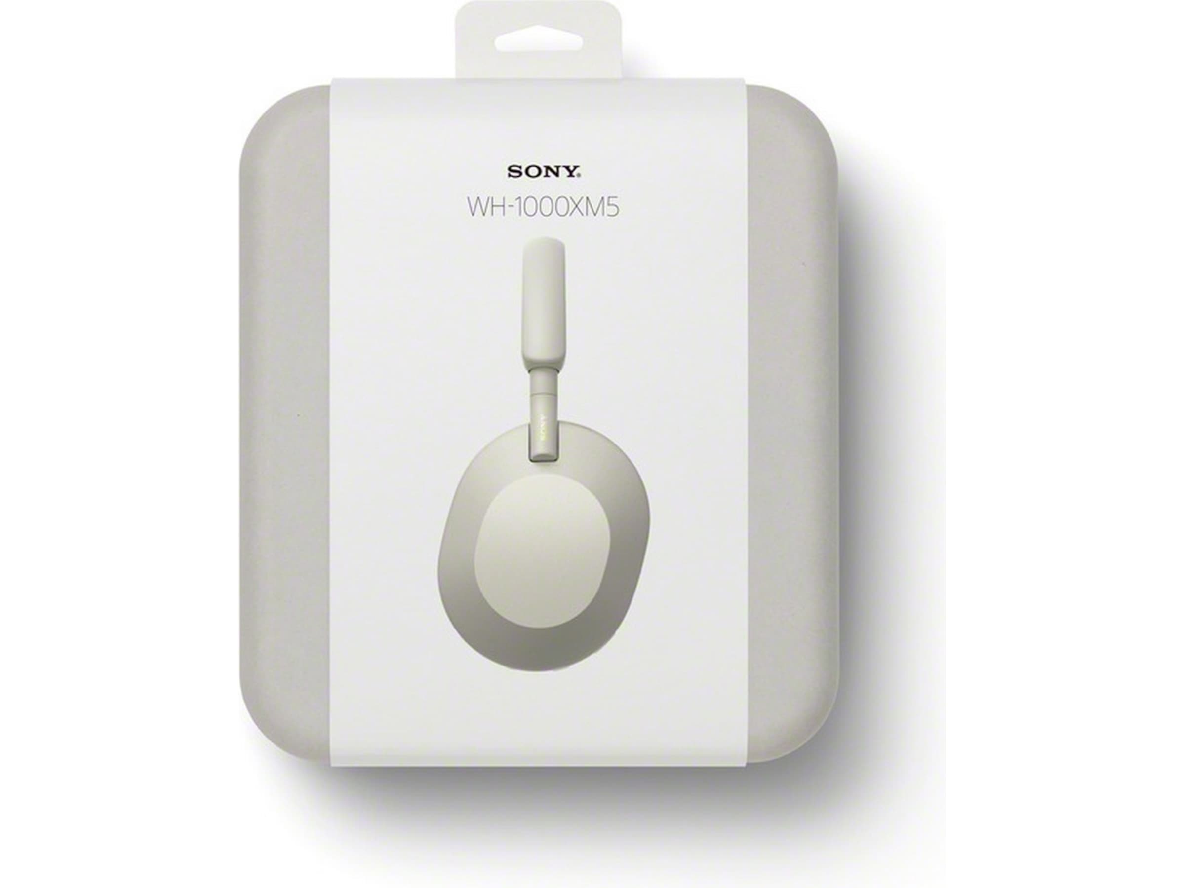 Sony WH-1000XM5 trådlösa hörlurar, Over-Ear (silver) Hörlurar