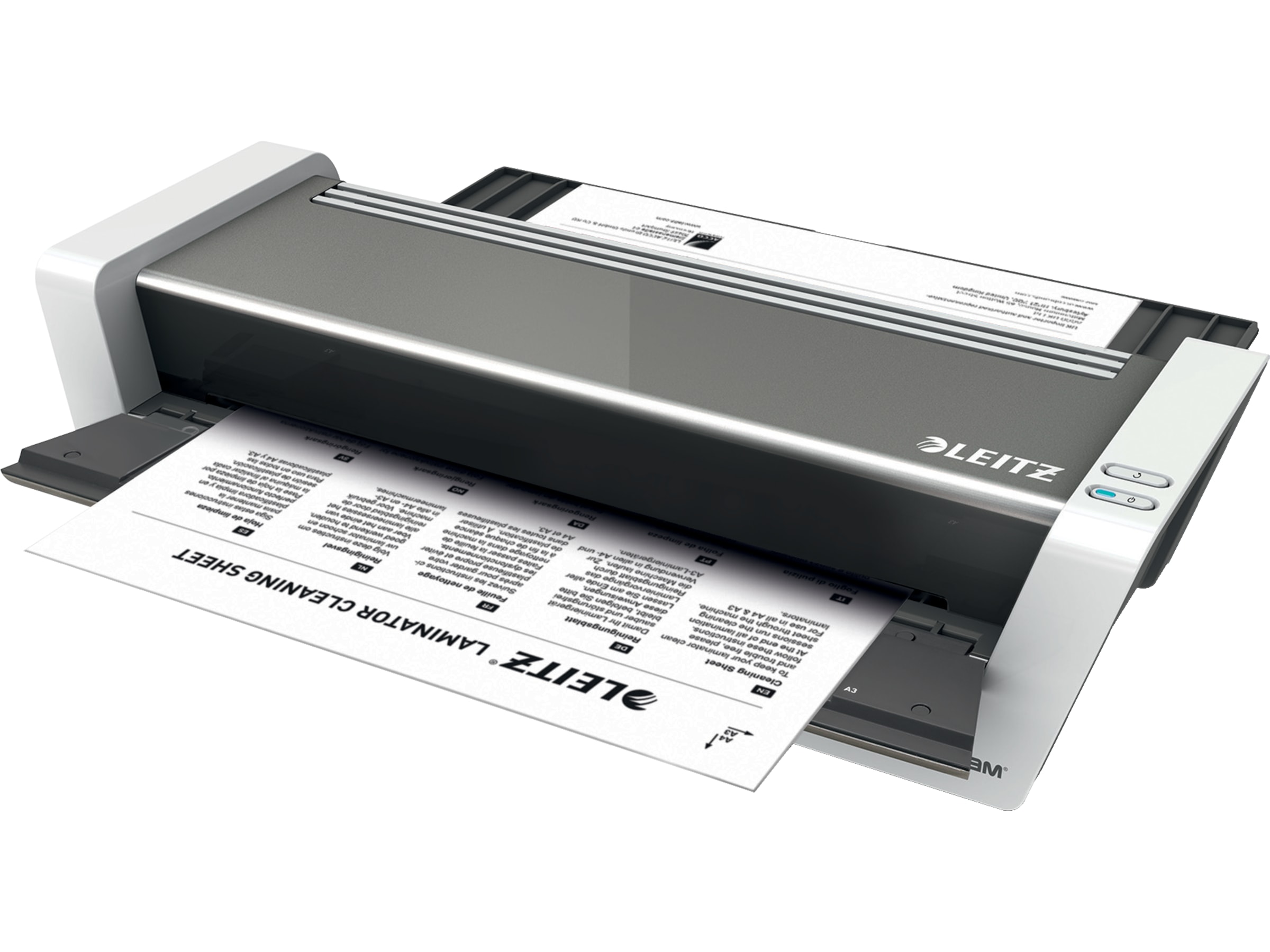 Leitz rengöringsark till lamineringsmaskin, paket med 5 ark Tillbehör