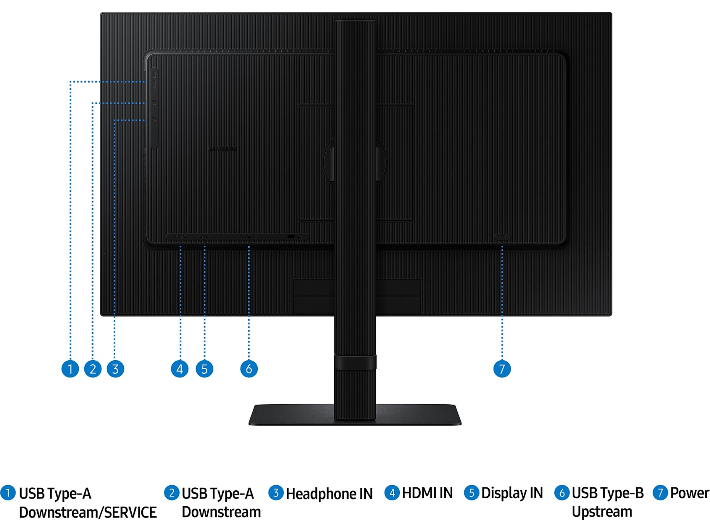 Samsung 24" ViewFinity S6 skärm S24D600EA Bildskärmar