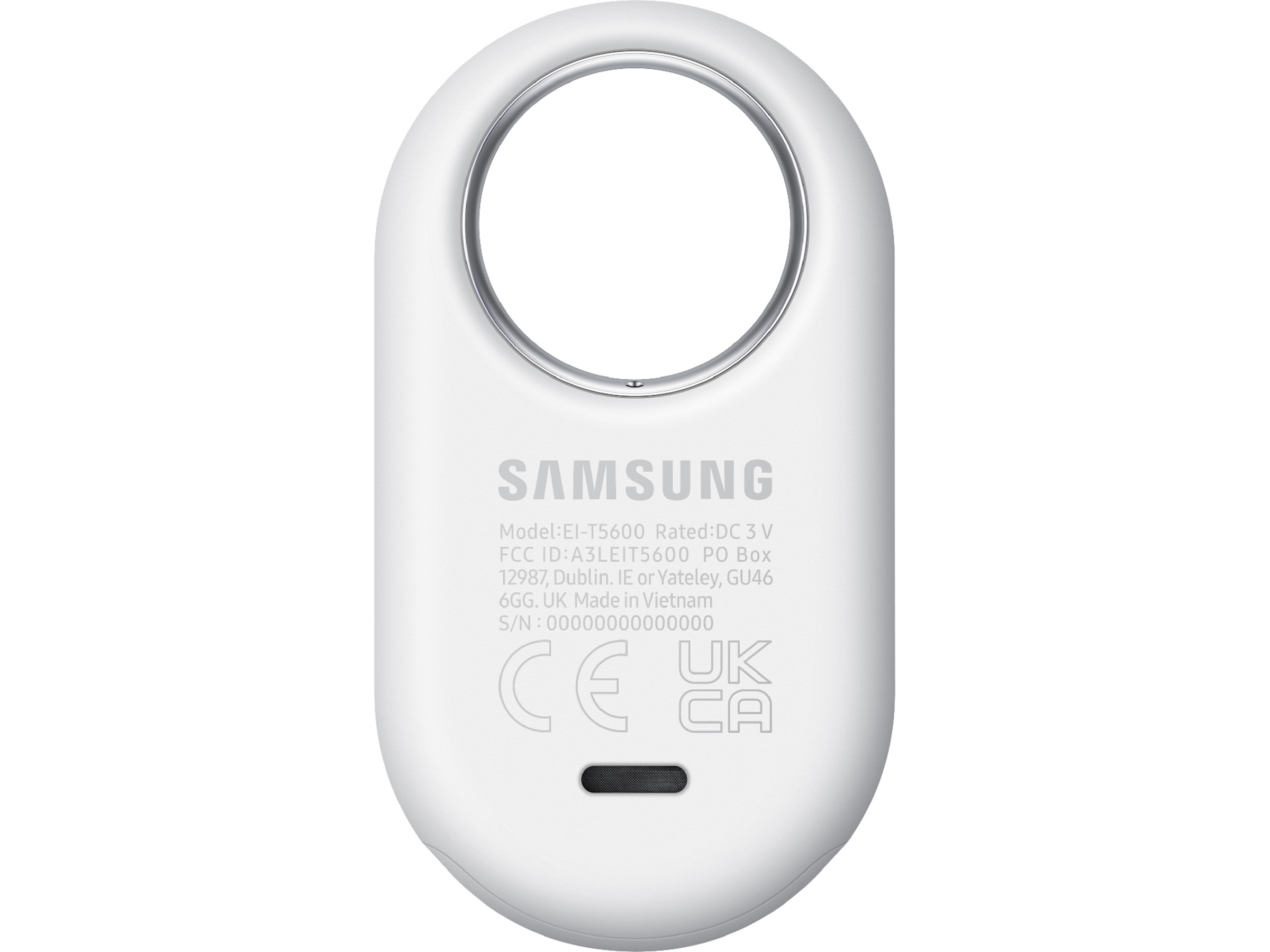 Samsung Galaxy SmartTag2 spårningschip (vit) Bluetooth tracker & GPS
