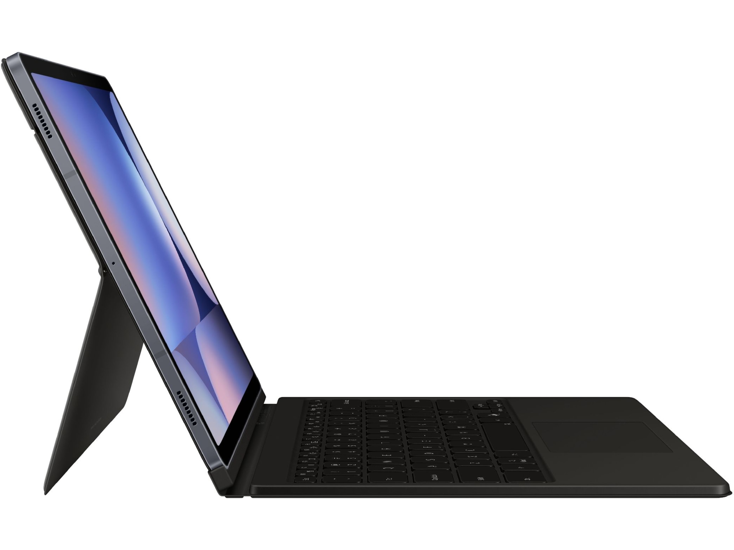 Samsung Galaxy Tab S10+ / S9+ / S9 FE+ tangentbordfodral (svart) Skydd