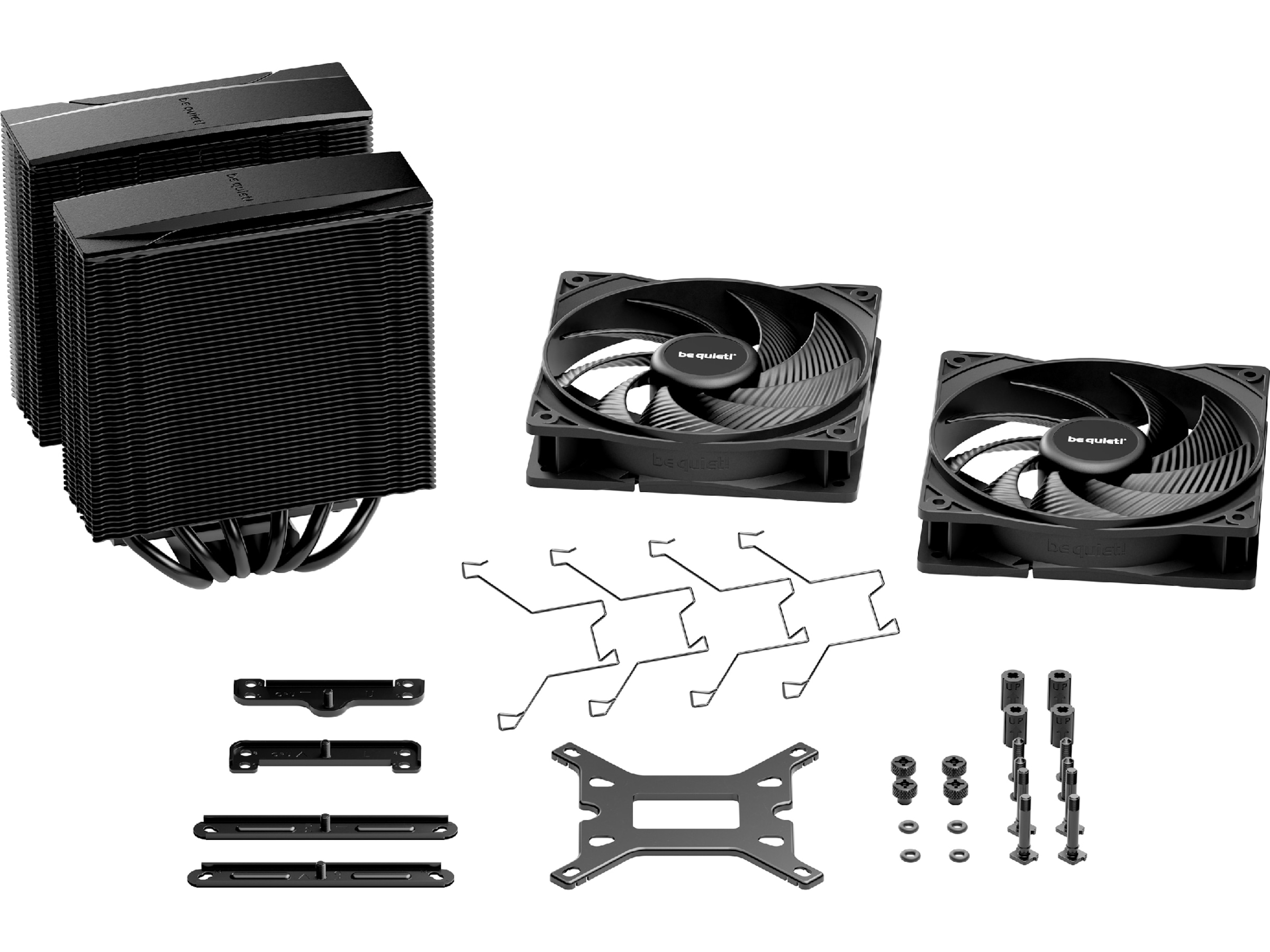 be quiet! Pure Rock Pro 3 Black CPU Kylare CPU - Luftkylning