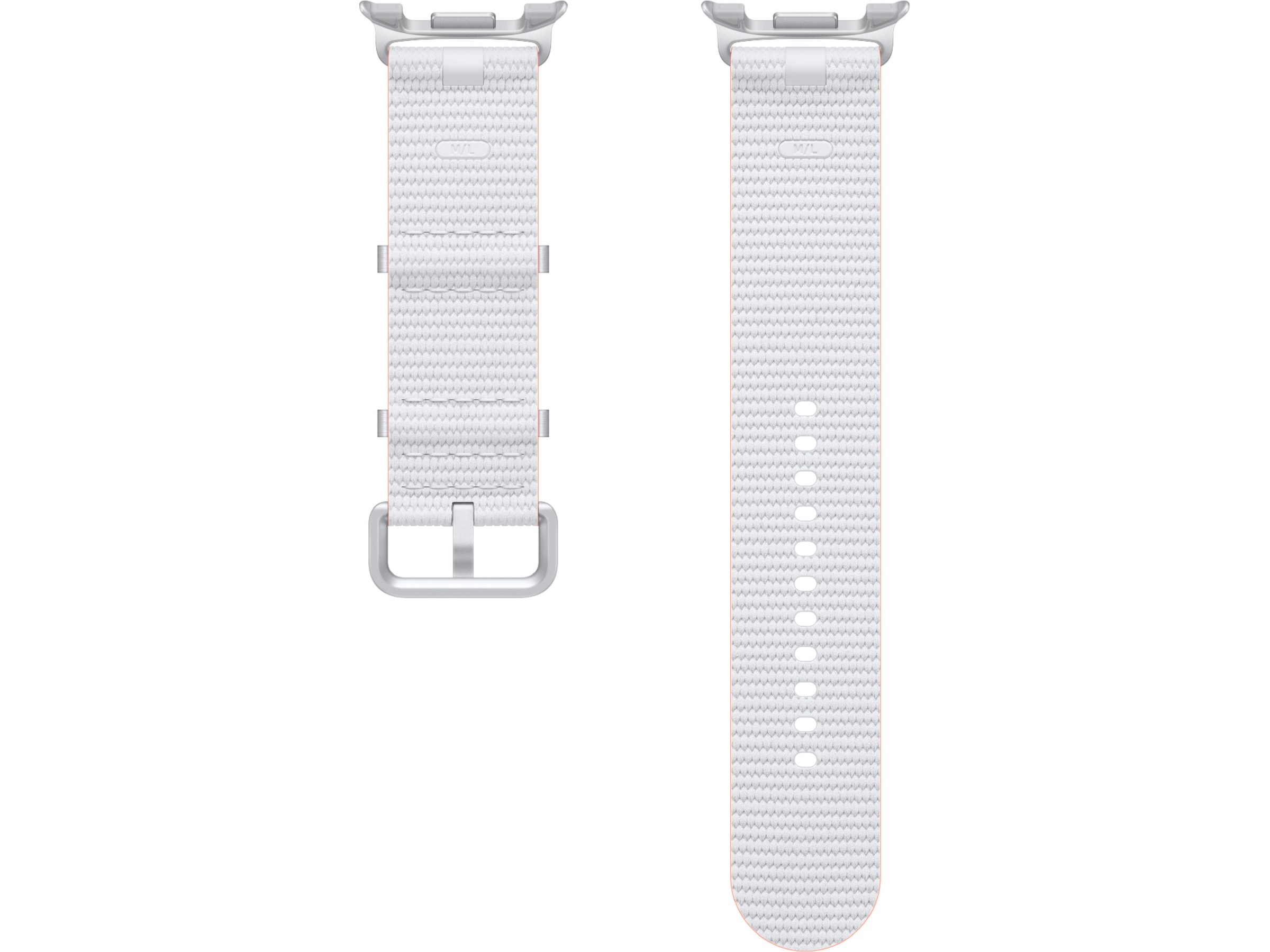 Samsung Galaxy Watch8 / Watch8 Classic Athleisure Band M/L (white) Armband