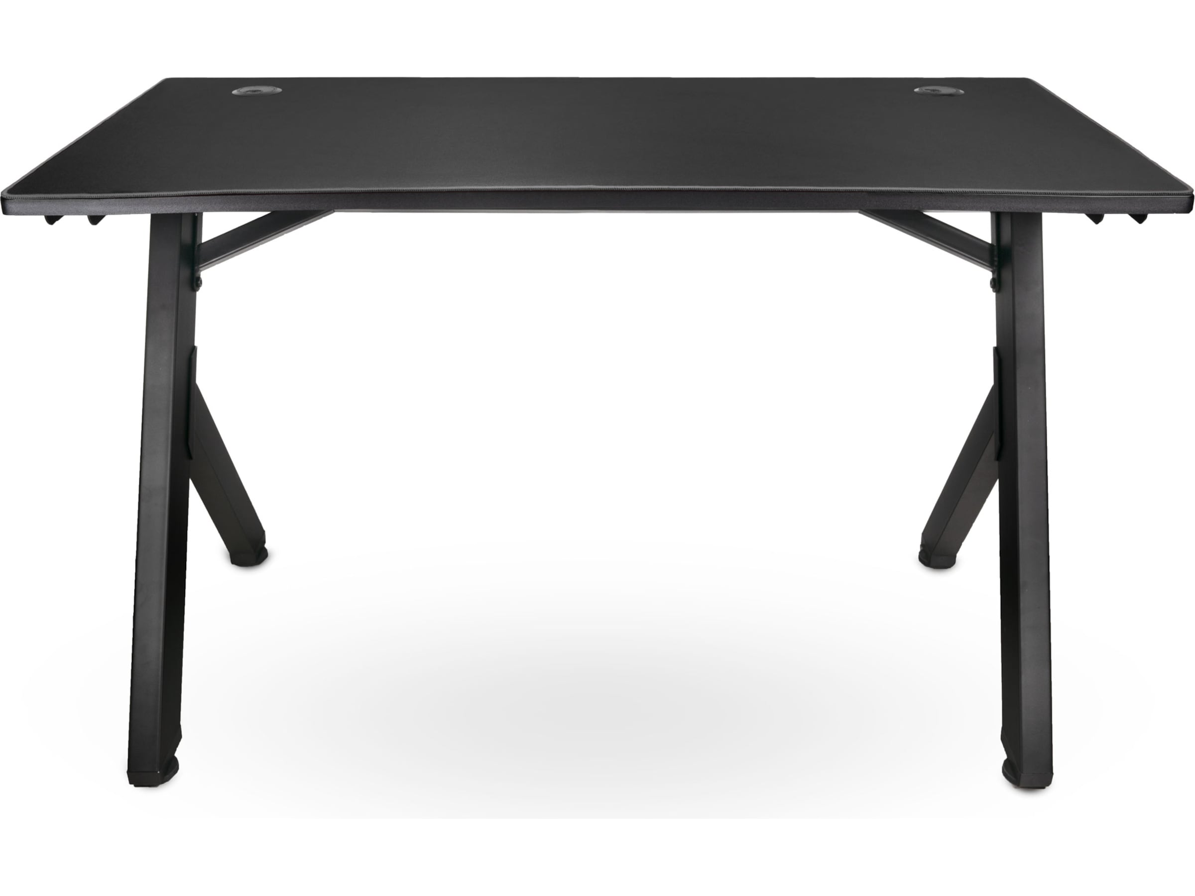 Svive Cygnus Gaming Desk matt svart med grå sömmar Gamingdesk