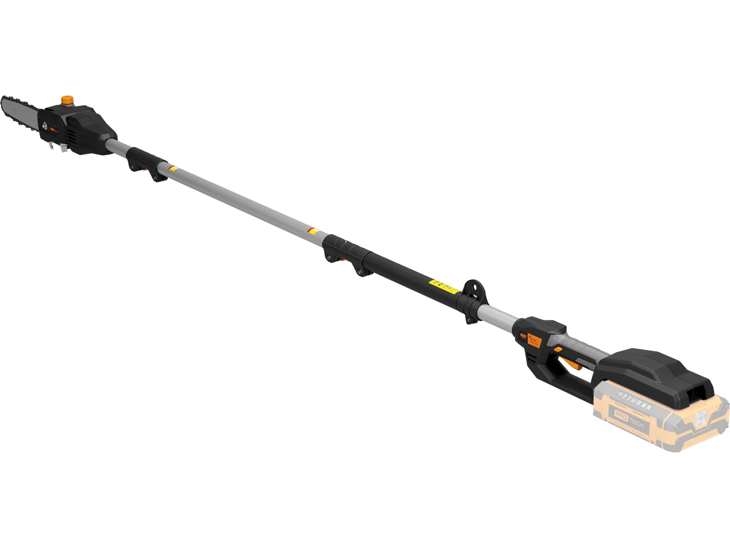 Protech +62 Volt borstlös grensåg utan batteri Grensågar