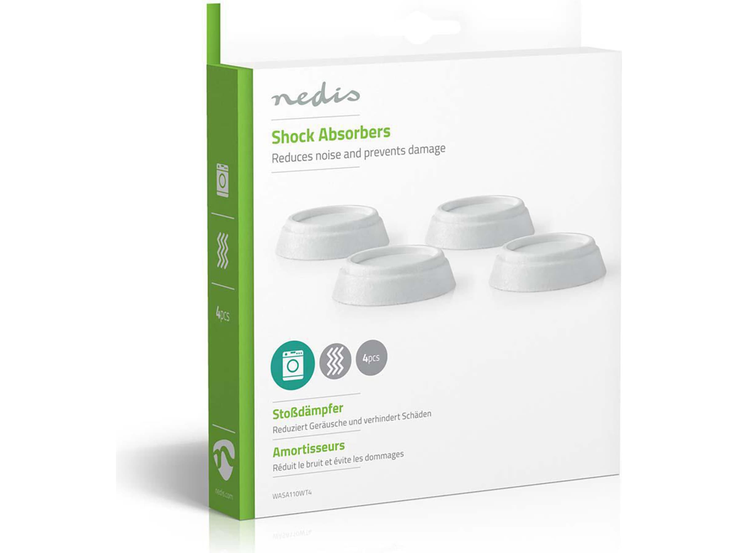 Vibrationsdämpare - Minskar buller och skyddar golvet. Tillbehör till tvättmaskiner & torktumlare