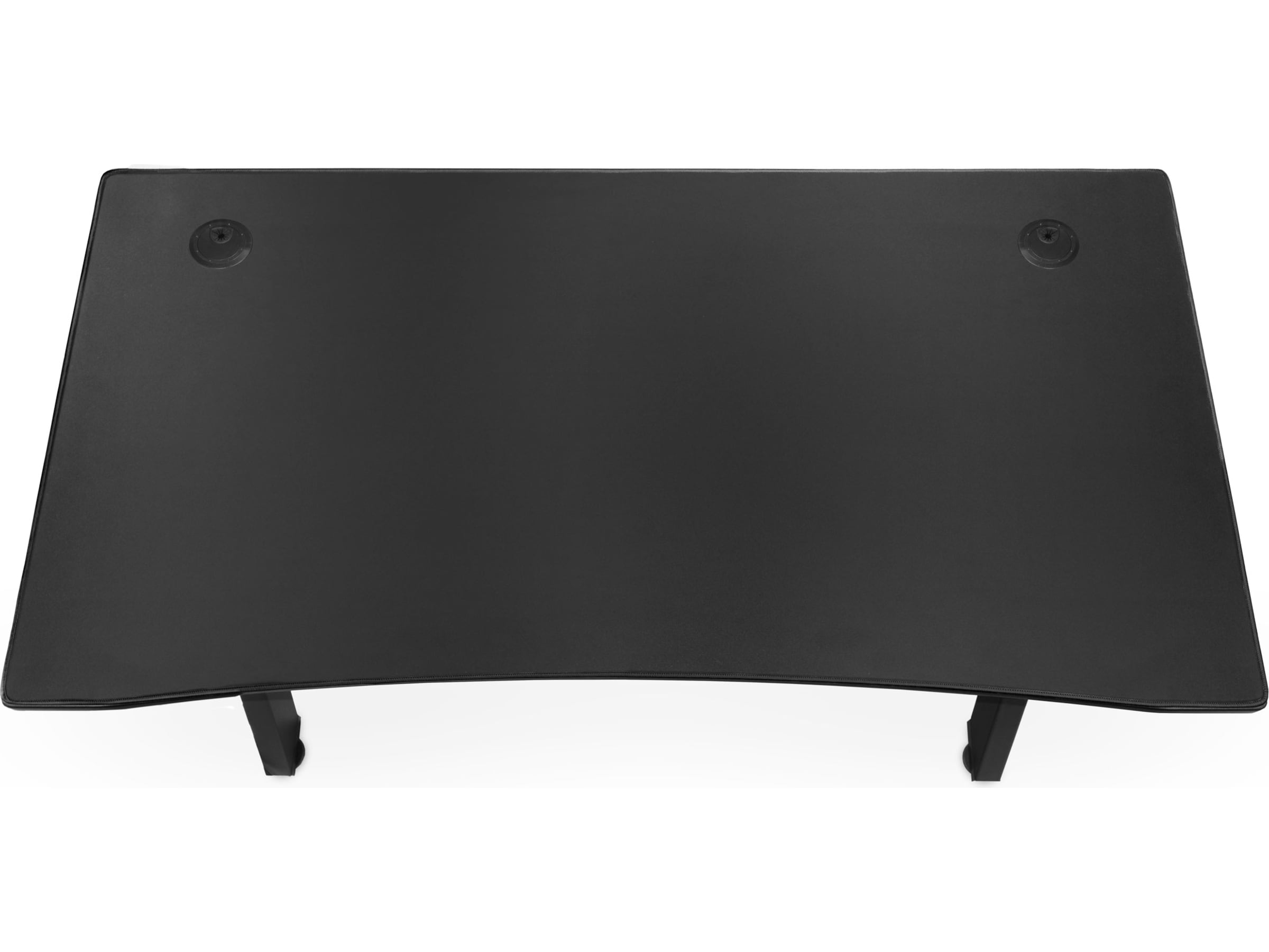 Svive Cygnus Gaming Desk matt svart med svarta sömmar Gamingdesk