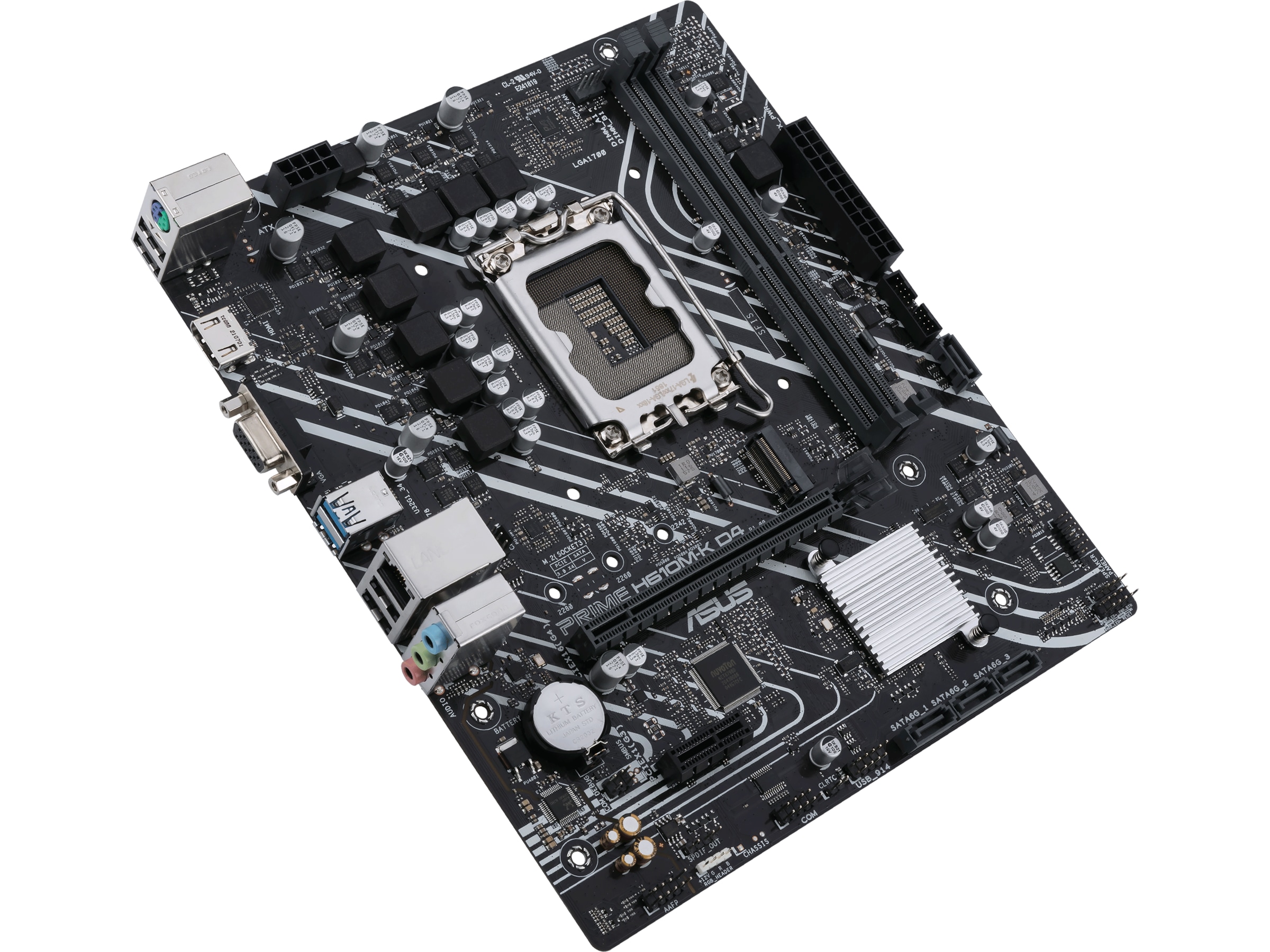 ASUS PRIME H610M-K D4 Moderkort Intel Socket