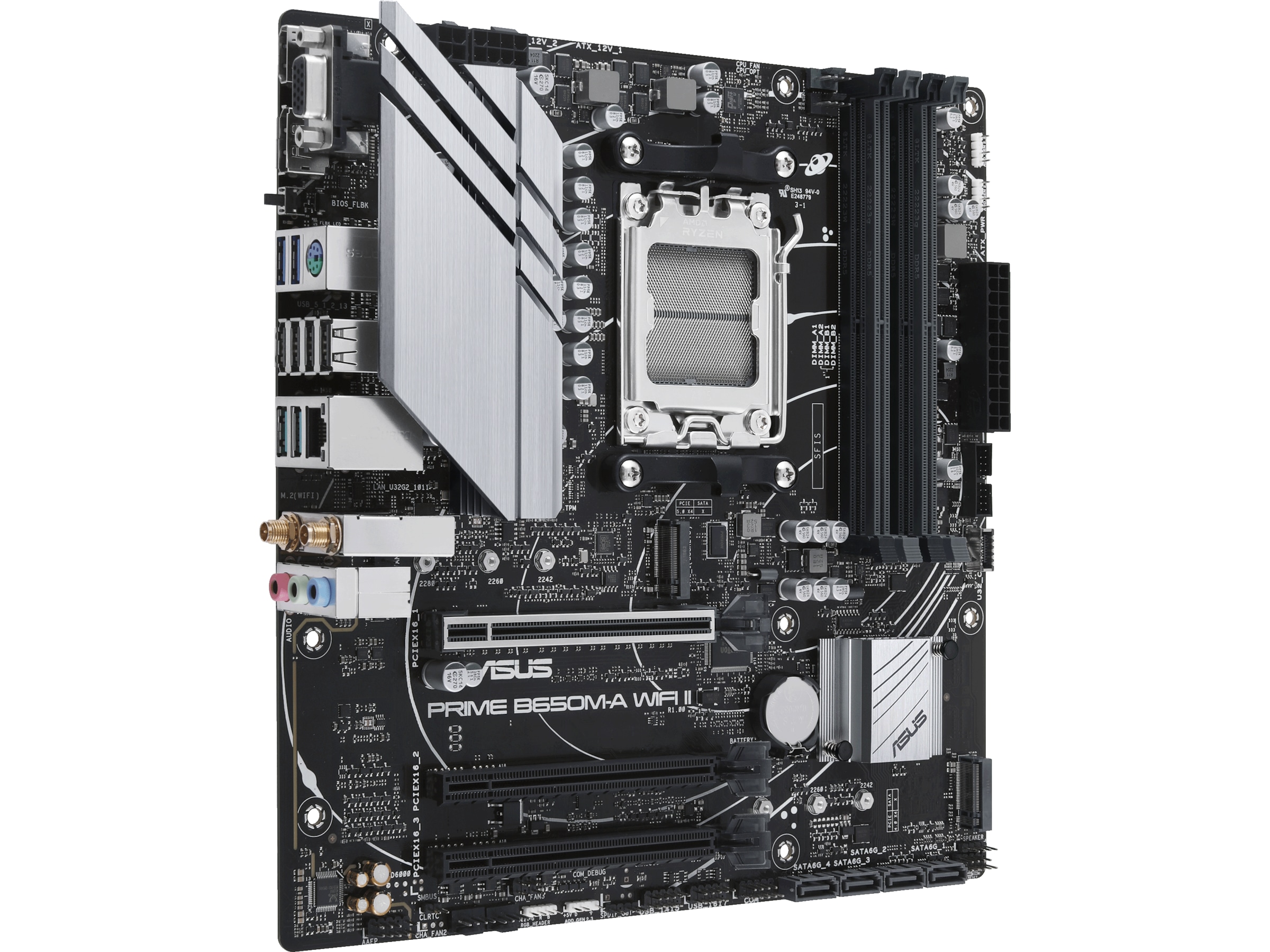 ASUS Prime B650M-A WIFI II Moderkort AMD Socket