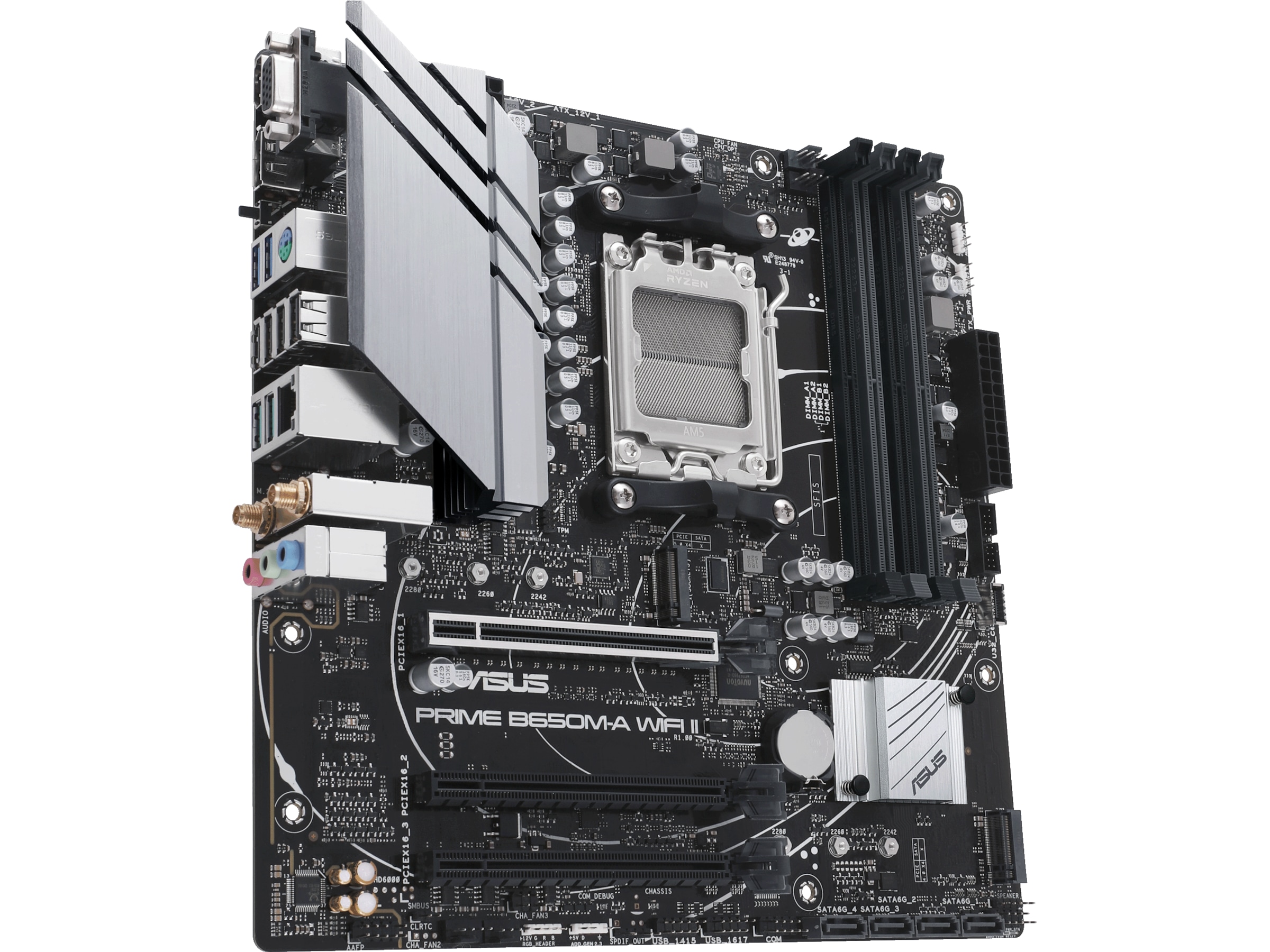 ASUS Prime B650M-A WIFI II Moderkort AMD Socket