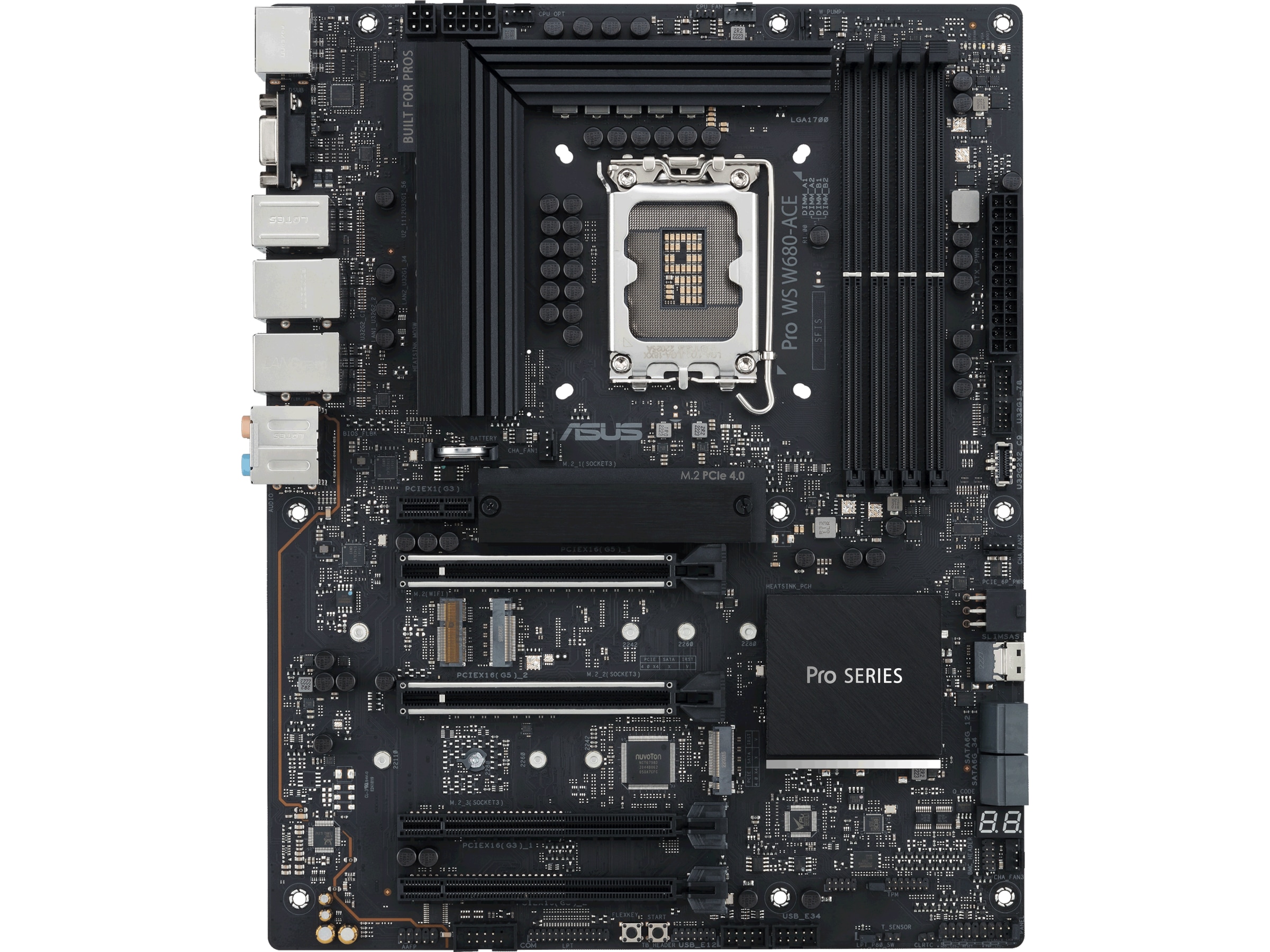 ASUS PRO WS W680-ACE Moderkort Intel Socket