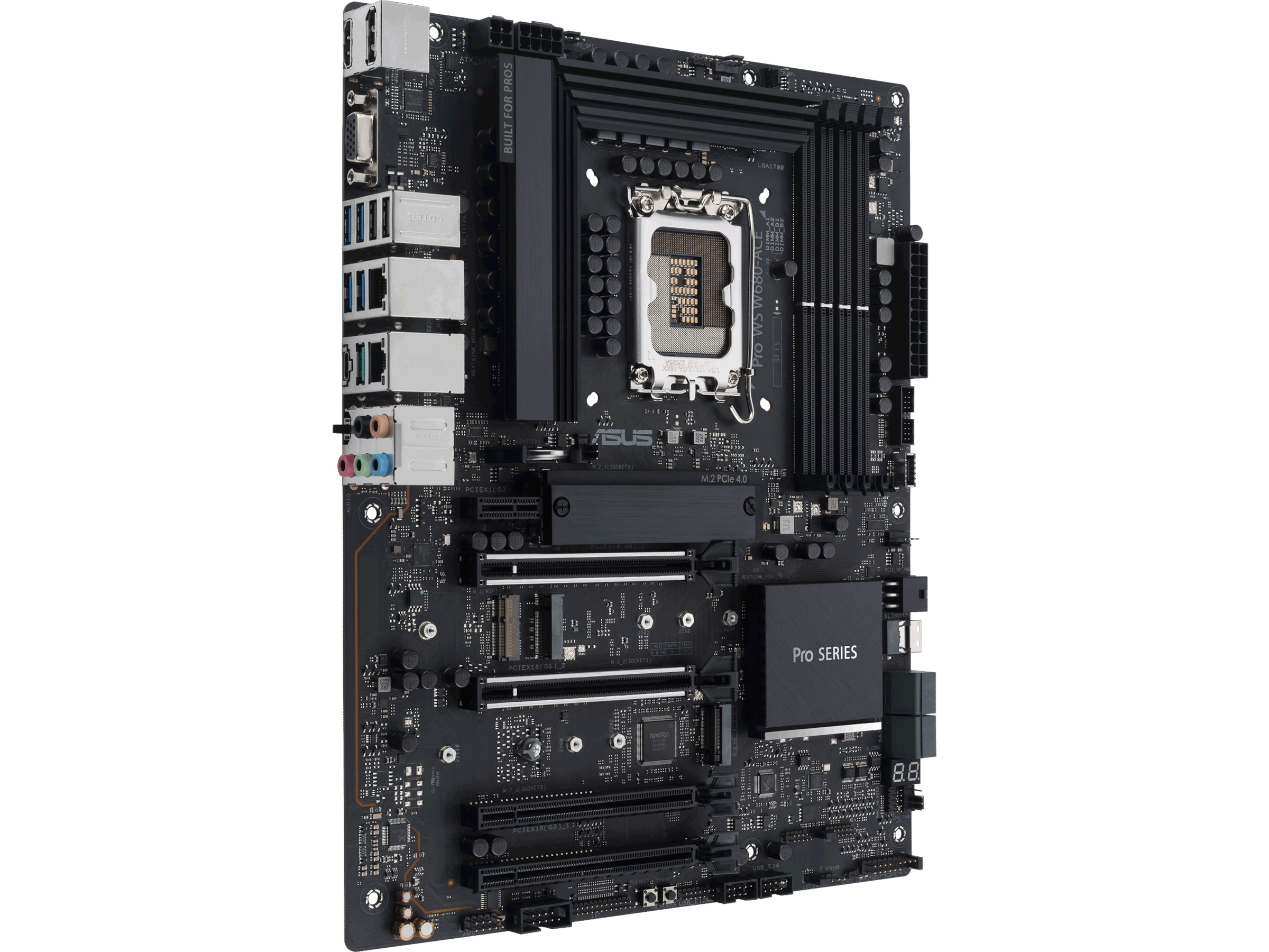 ASUS PRO WS W680-ACE Moderkort Intel Socket