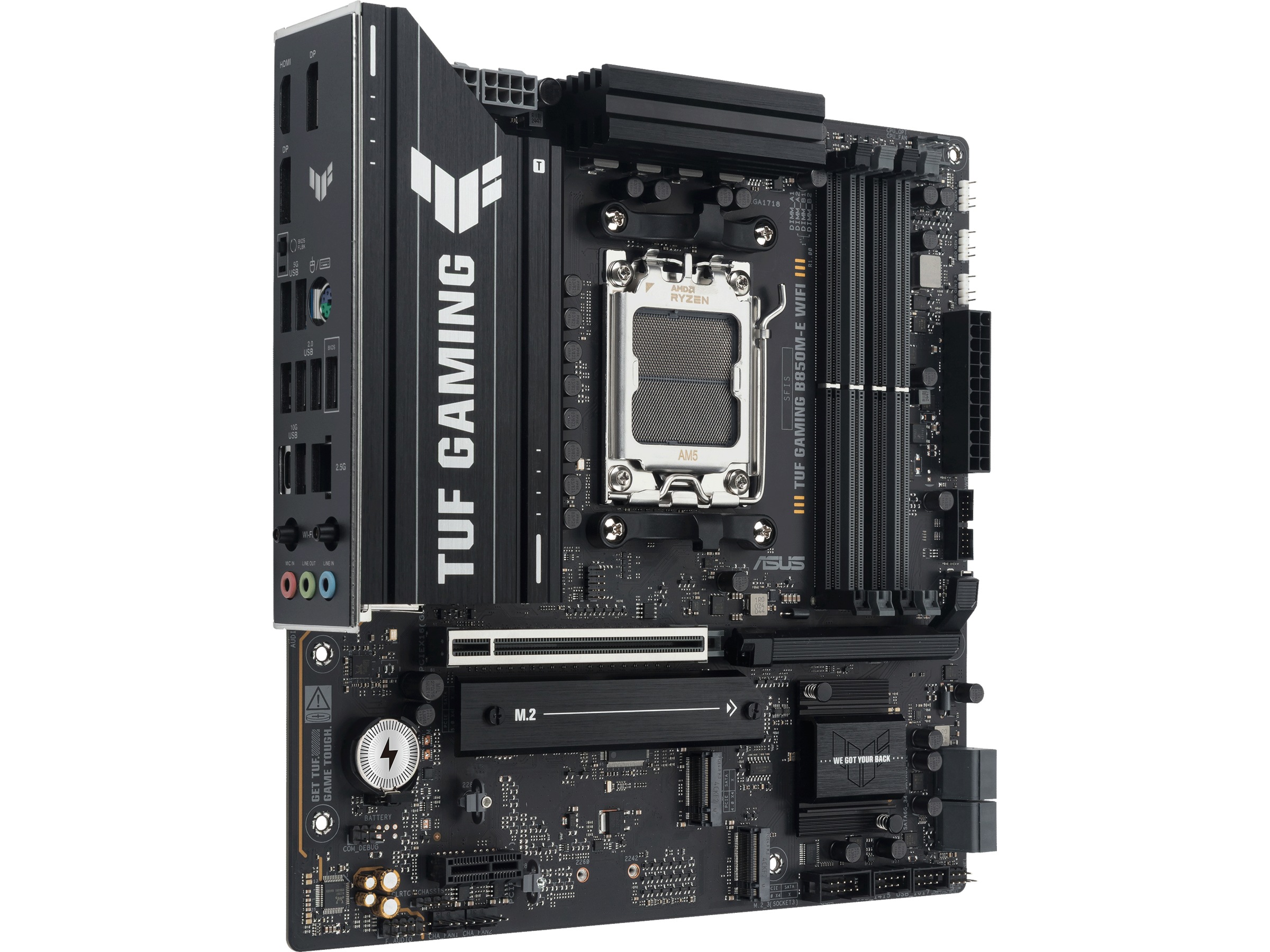 Asus TUF Gaming B850M-E WIFI Moderkort AMD Socket