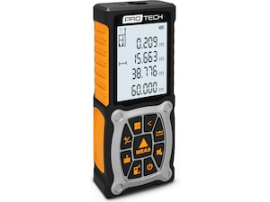 Protech avståndsmätare 60 meter röd laser